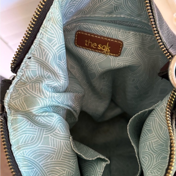 The Sak Black Leather Shoulder Bag - Picture 11 of 11